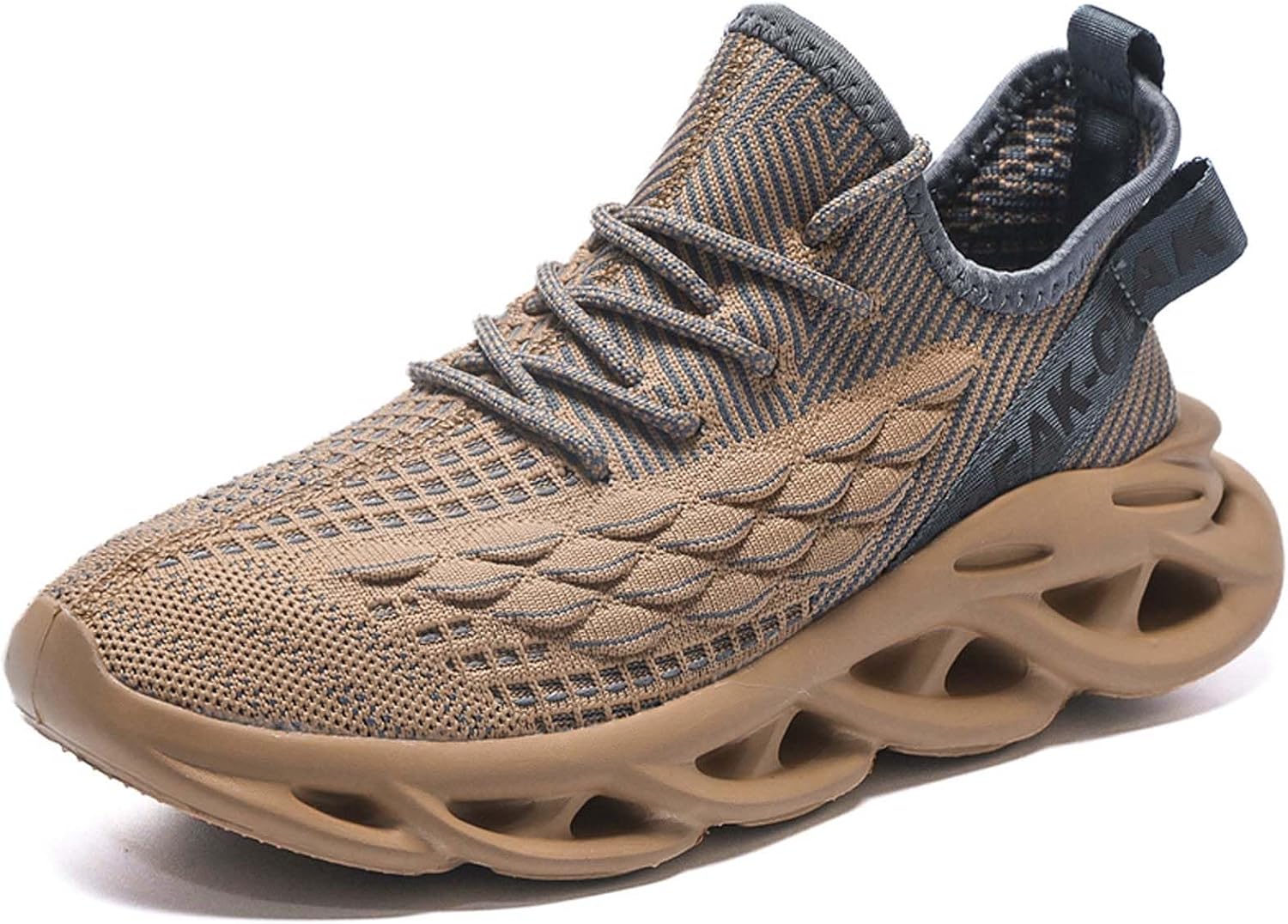 

Мужские кроссовки для трейлраннинга, дышащие, легкие, модные кеды для ходьбы Missletty, Brown 1203