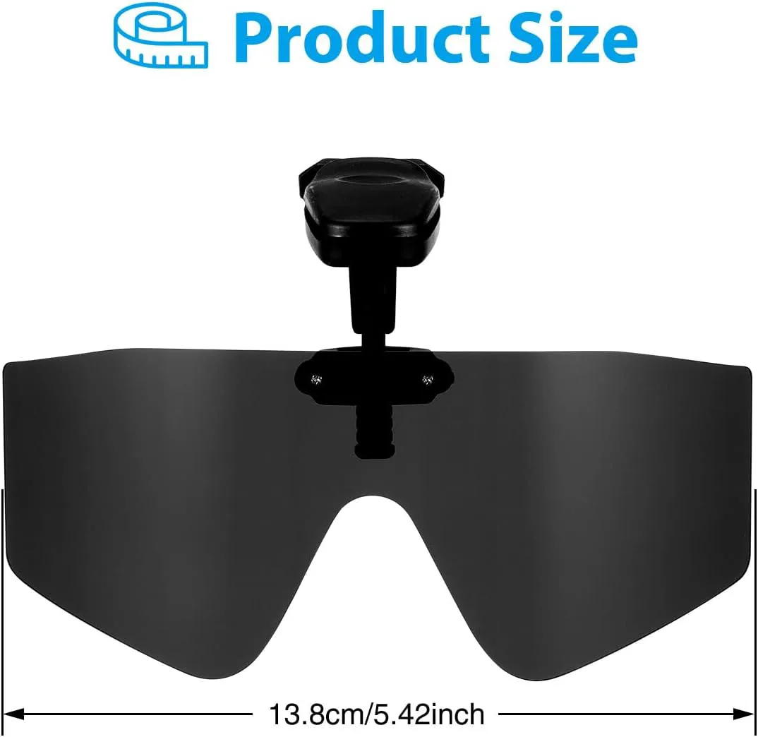 

Спортивные солнцезащитные очки DEECOZY с клипсой, поляризованные солнцезащитные очки для активного отдыха для мужчин, рыбалки, велоспорта, гольфа и альпинизма, Black