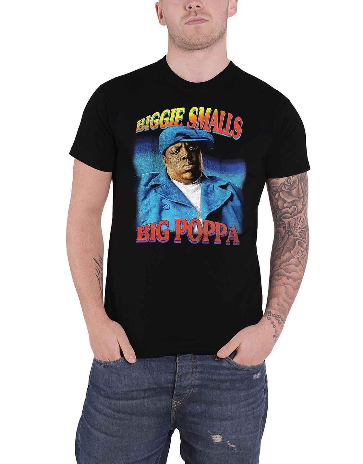 

Футболка Поппа Biggie Smalls, черный