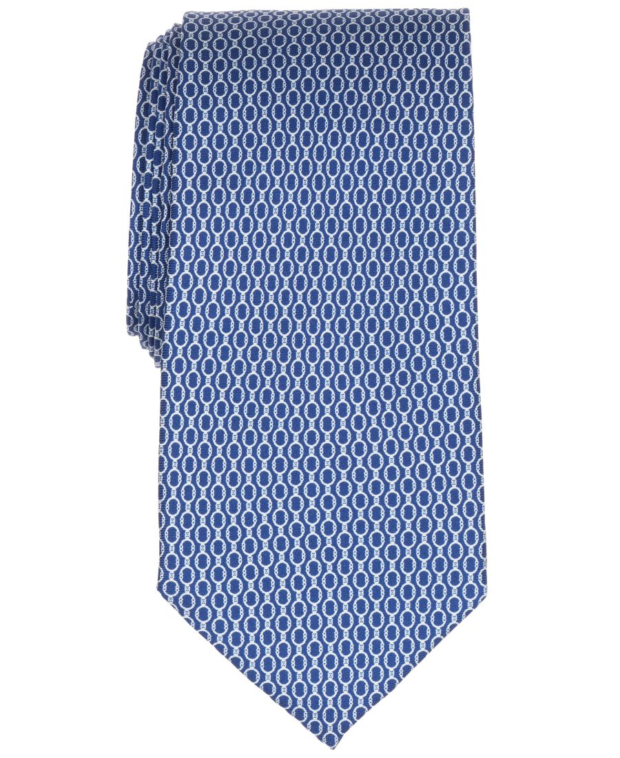 

Мужской классический галстук с медальоном Brooks Brothers, Blue