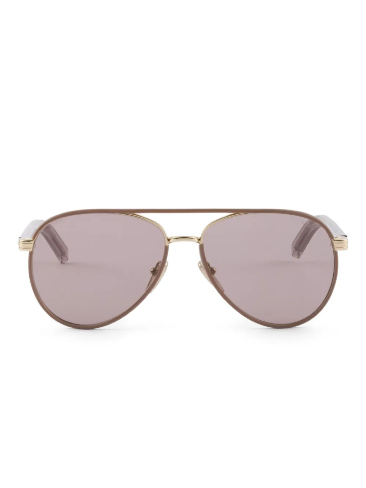 

Prada Eyewear aviator-frame солнцезащитные очки, золотой