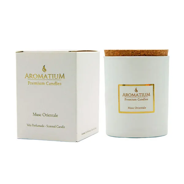 

Ароматическая свеча Premium Candles Musc Orientale Aromatium, 140 g
