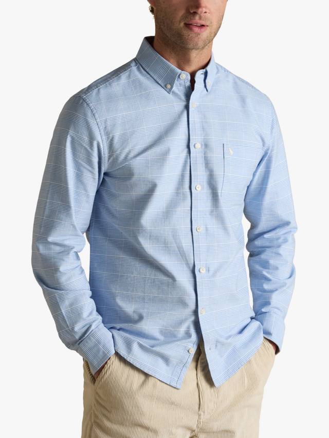 

Оксфордская рубашка с длинными рукавами Joules, Light Blue