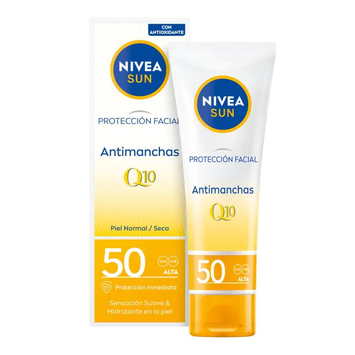 

Солнцезащитный крем protección facial anti edad & anti manchas Nivea, объем 50 мл