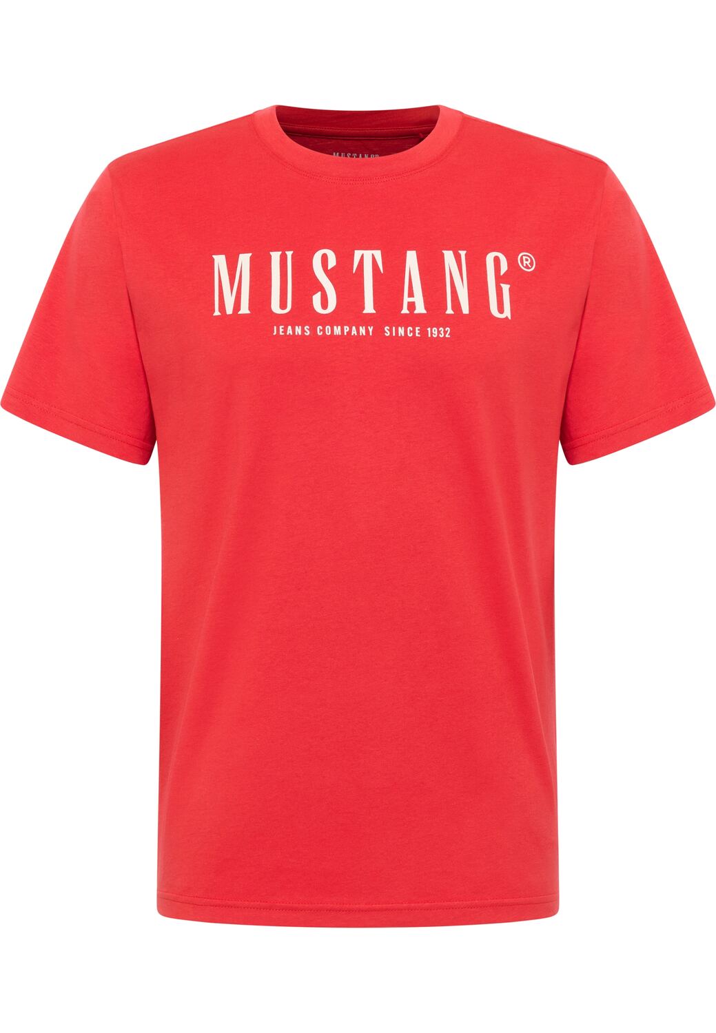 

MUSTANG Футболка 'Style Austin' в цвете Fire Red