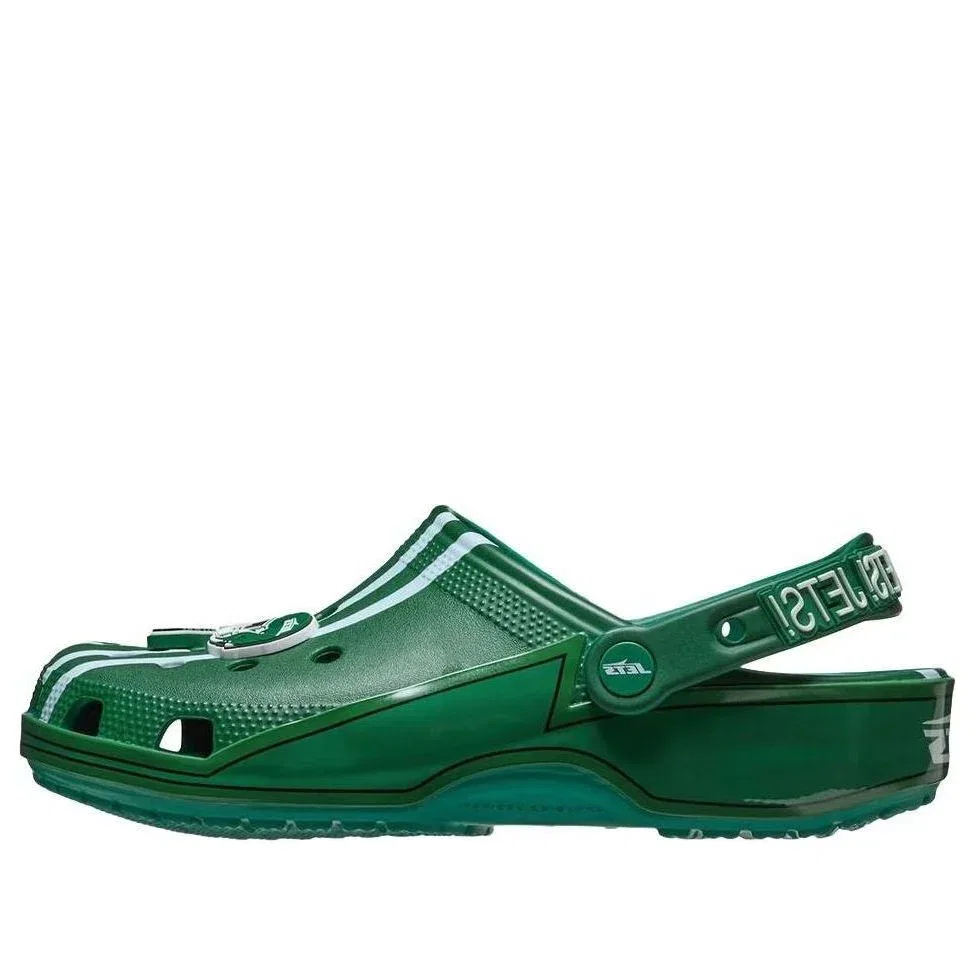 Сабо Crocs x NFL Classic Clog New York Jets 'Green White' 212739-90H, зеленый