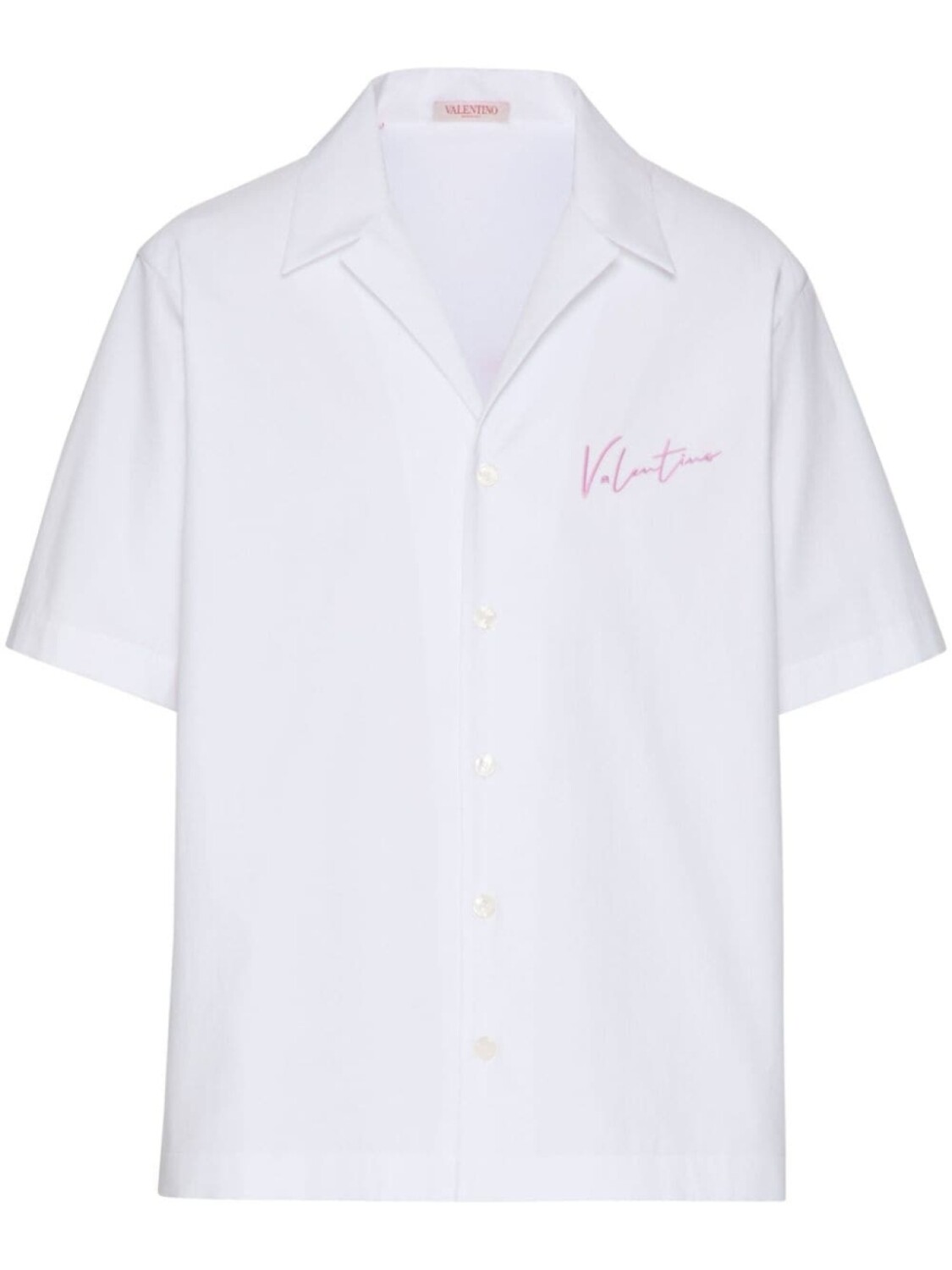 

Valentino Garavani рубашка с логотипом VLogo Signature, белый