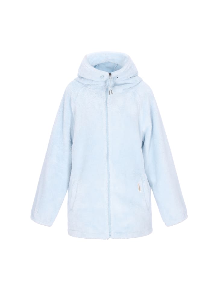 

Женская толстовка с капюшоном светло-голубого цвета Schmuddelwedda