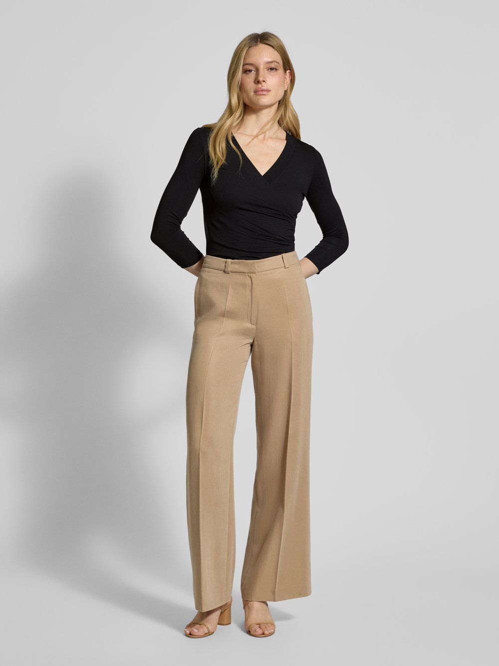 

Лонгслив с рукавами 3/4 Lauren Ralph Lauren, черный