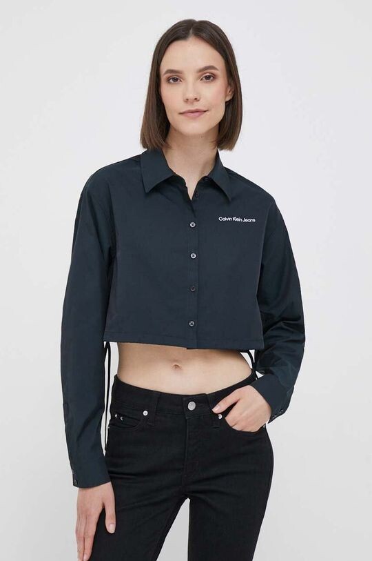 

Рубашка Calvin Klein Jeans, черный