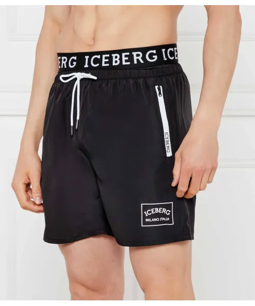 

Пляжные шорты Regular fit Iceberg, черный