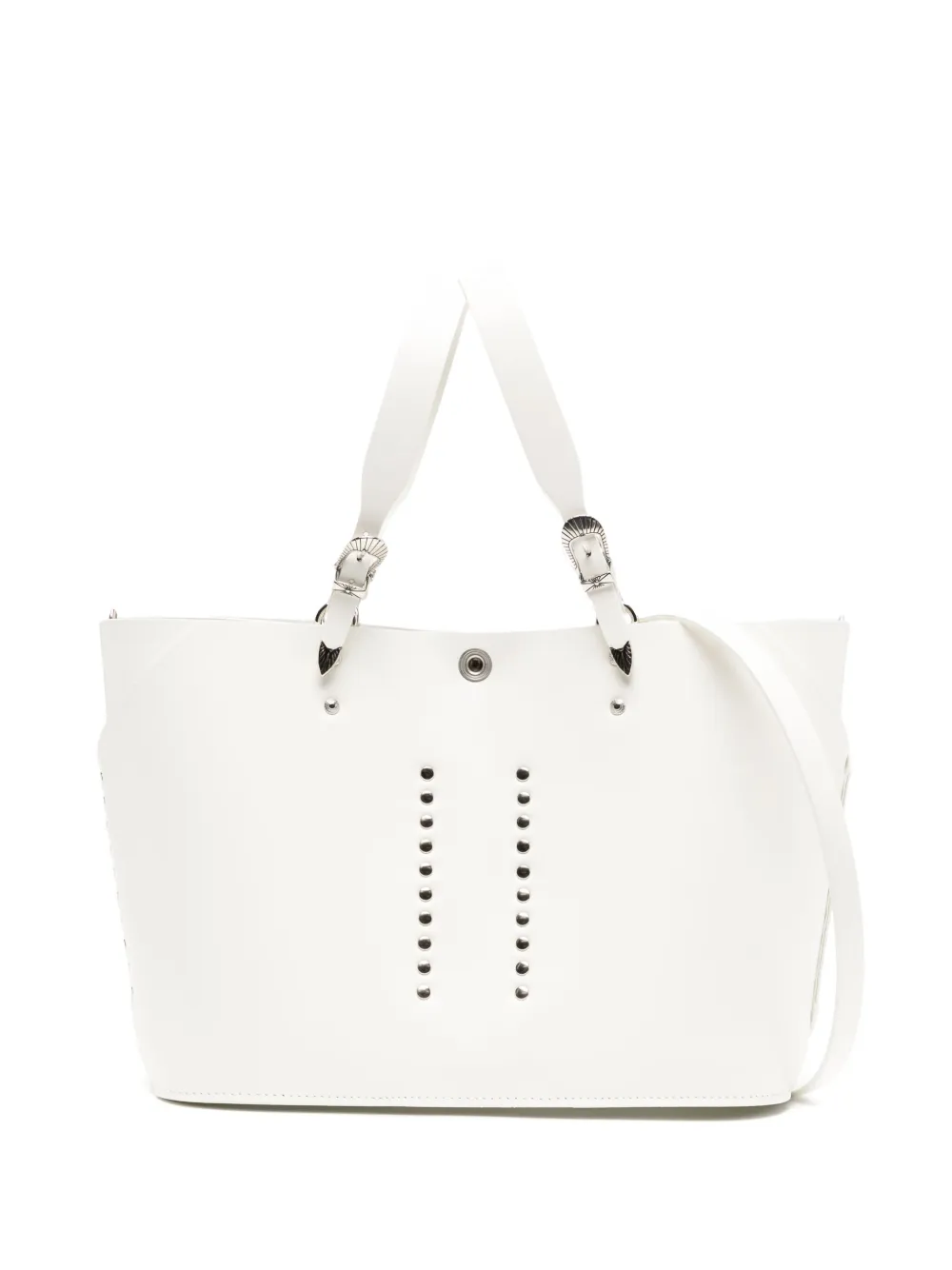 

Кожаная сумка-тоут Toga, белый