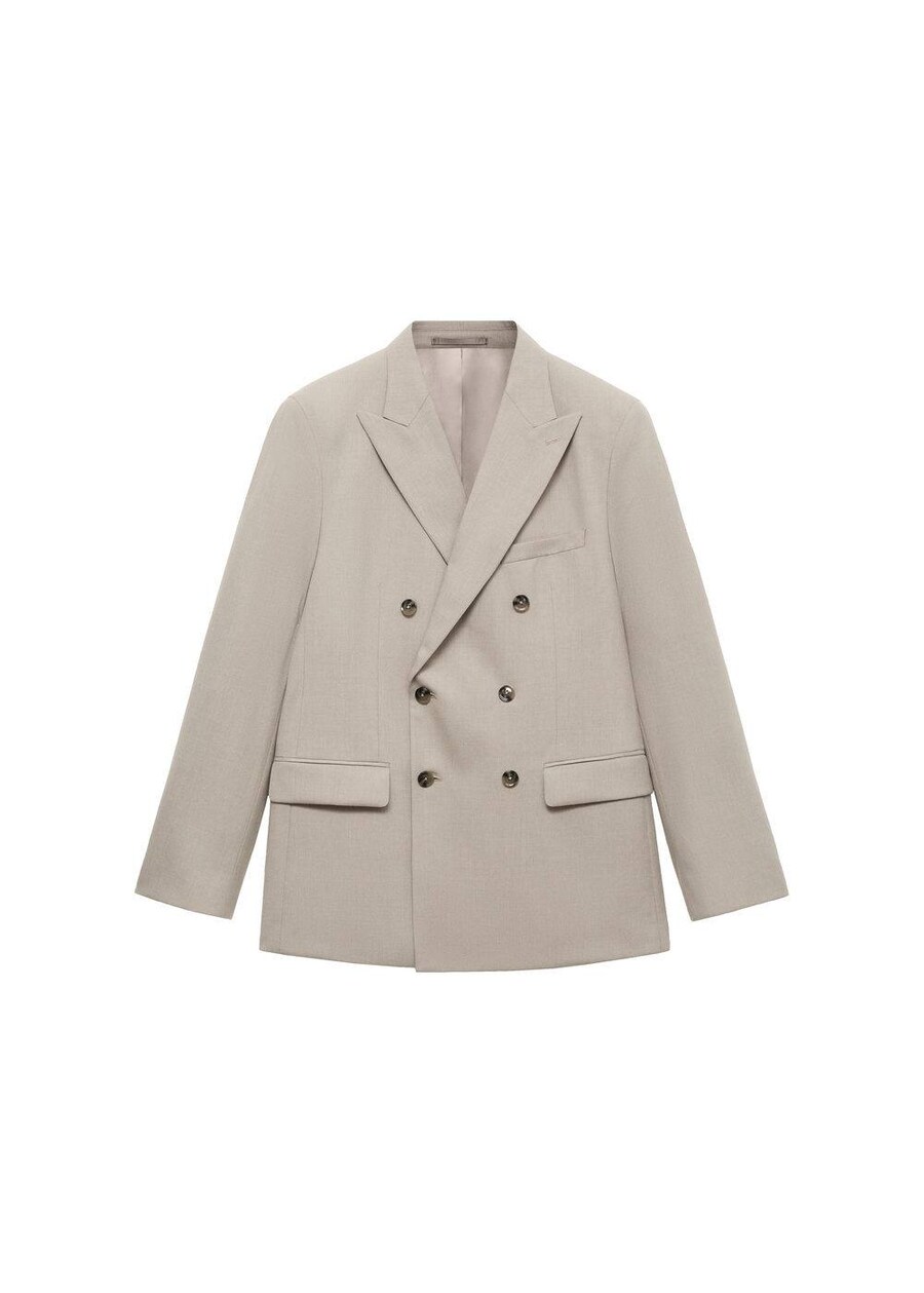 

Приталенный пиджак MANGO MAN Monaco-I, Beige