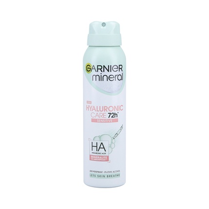 

Garnier Hyaluronic Sensitive Care Дезодорант для женщин 72-часовой защитный спрей 150 мл