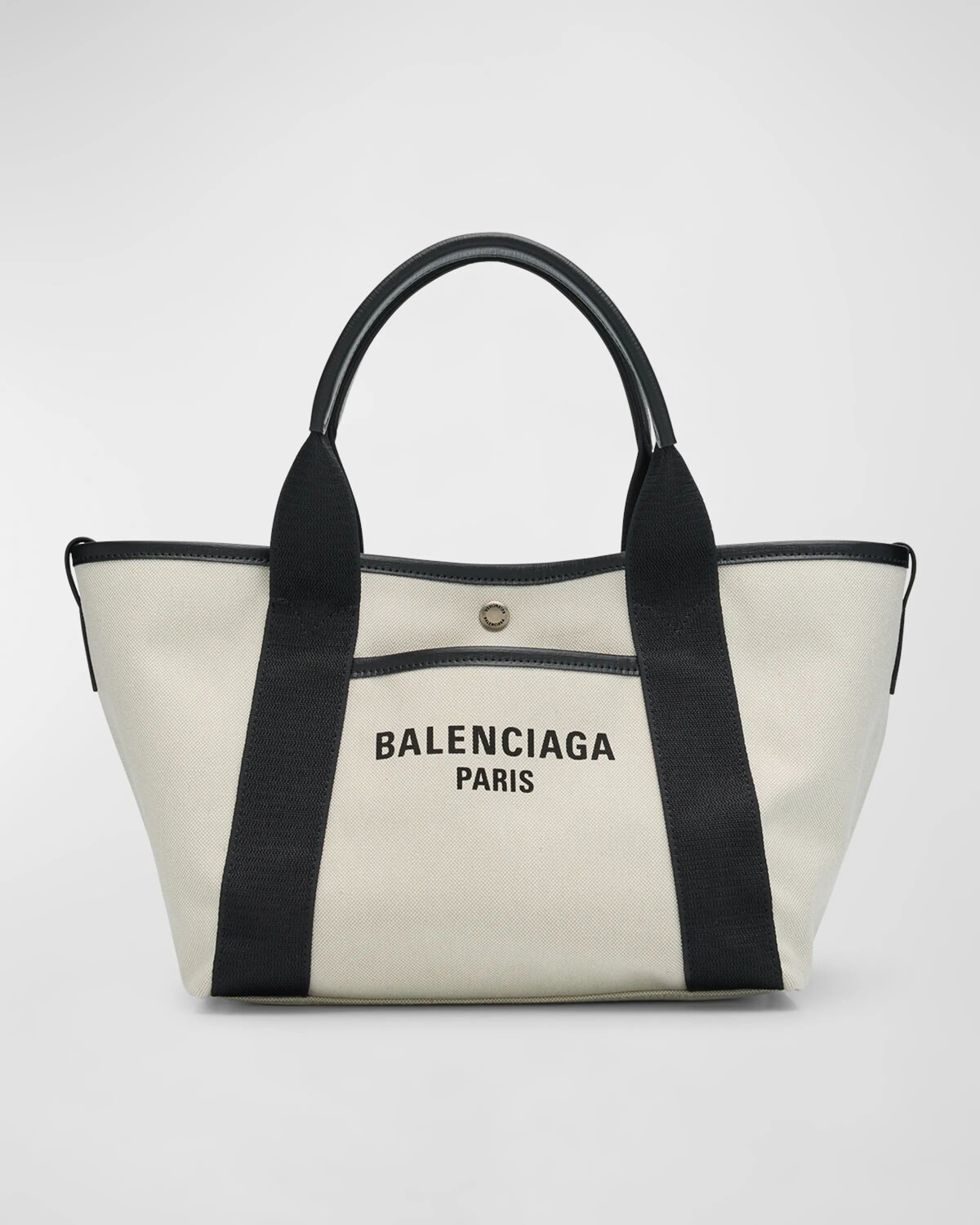 

Маленькая большая сумка Biarritz Balenciaga, цвет Natural/Black
