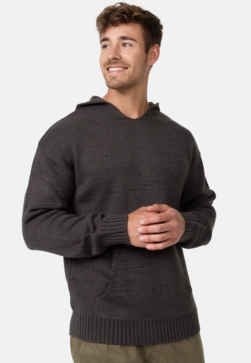 

Толстовка LEDGER INDICODE JEANS, цвет charcoal mix