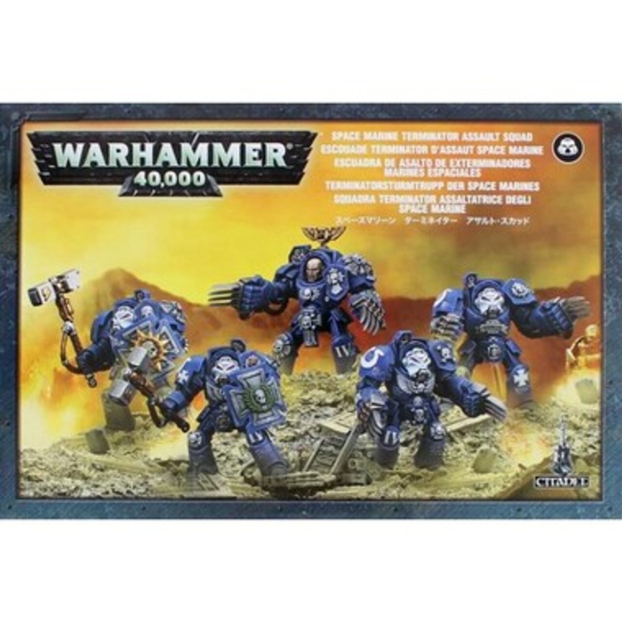 

Миниатюра Warhammer 40K: Space Marine Terminator Assault Squad