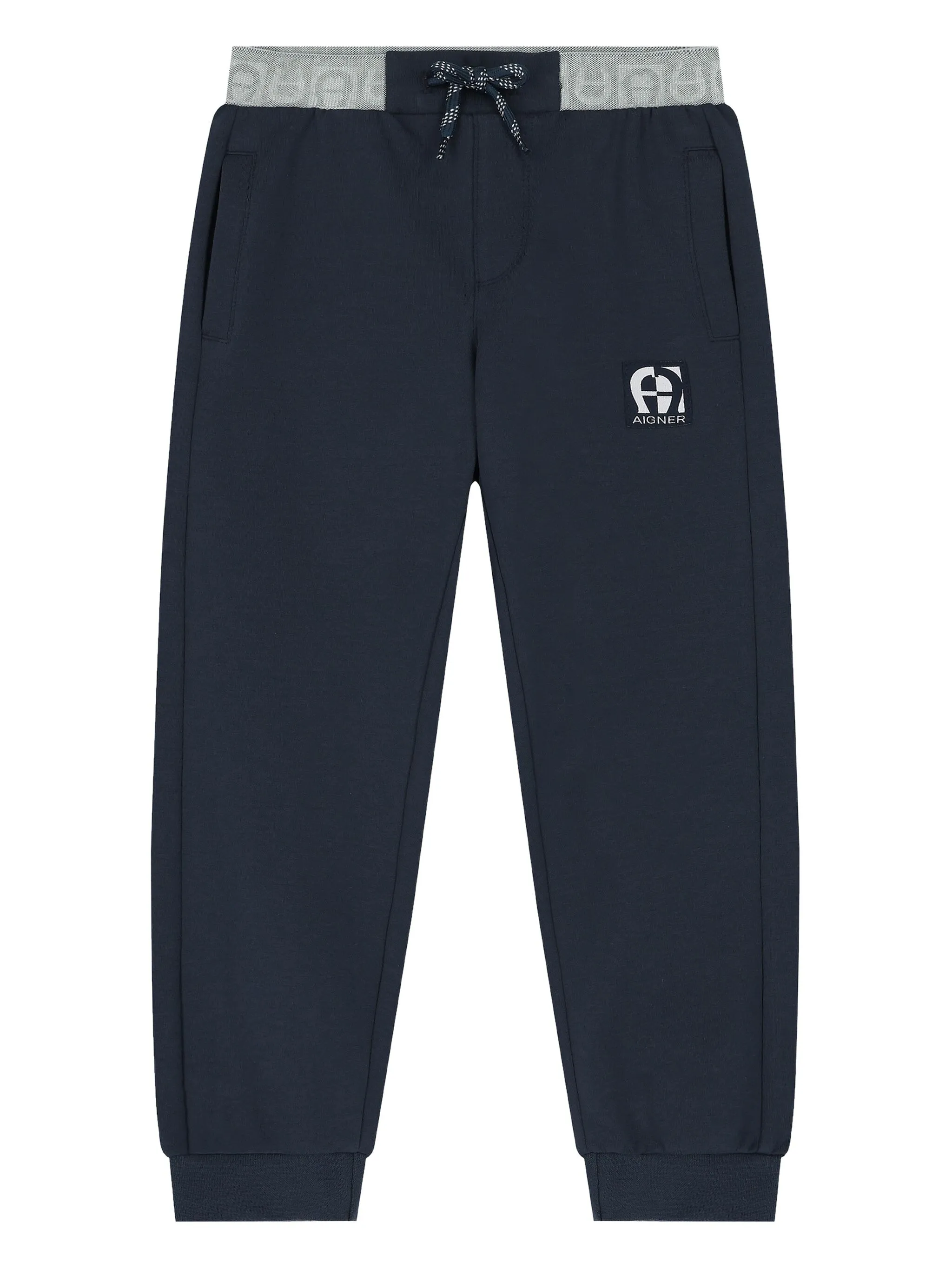 

Спортивные брюки с логотипом Aigner Kids, синий