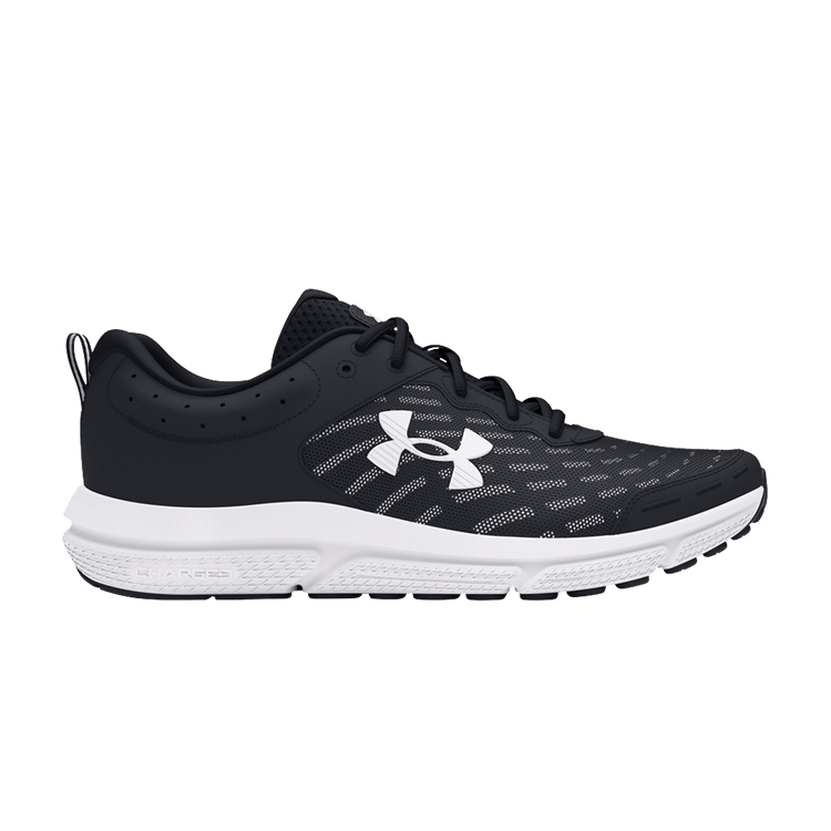 

Кроссовки Under Armour Charged Assert 10 Wide 'Black White', черный