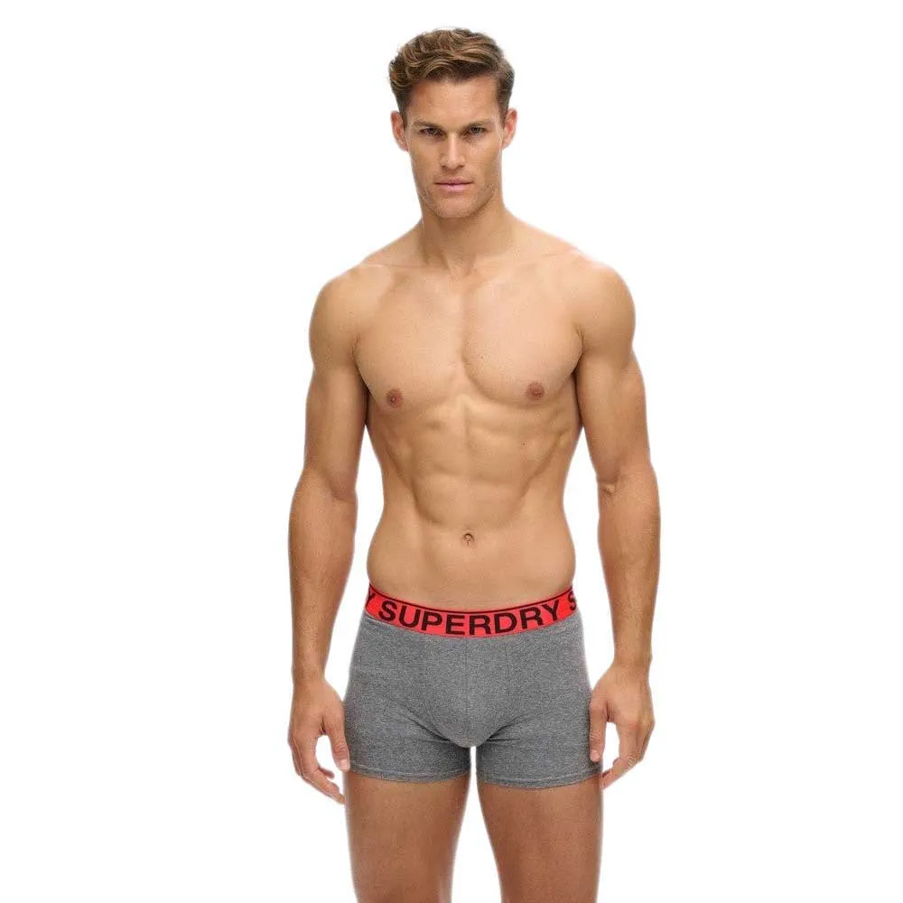 

Боксеры 2 шт Superdry M3110453A boxers 2 units, серый