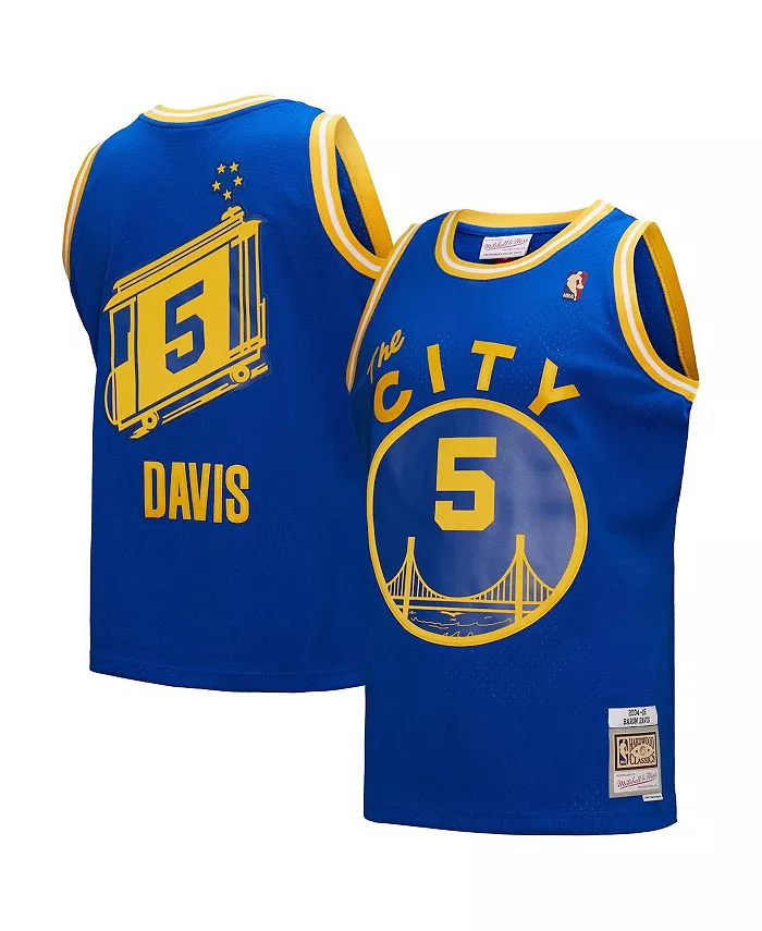 

Мужская баскетбольная майка Baron Davis Golden State Warriors Hardwood Classics 2004/05 в стиле Swingman Mitchell & Ness
