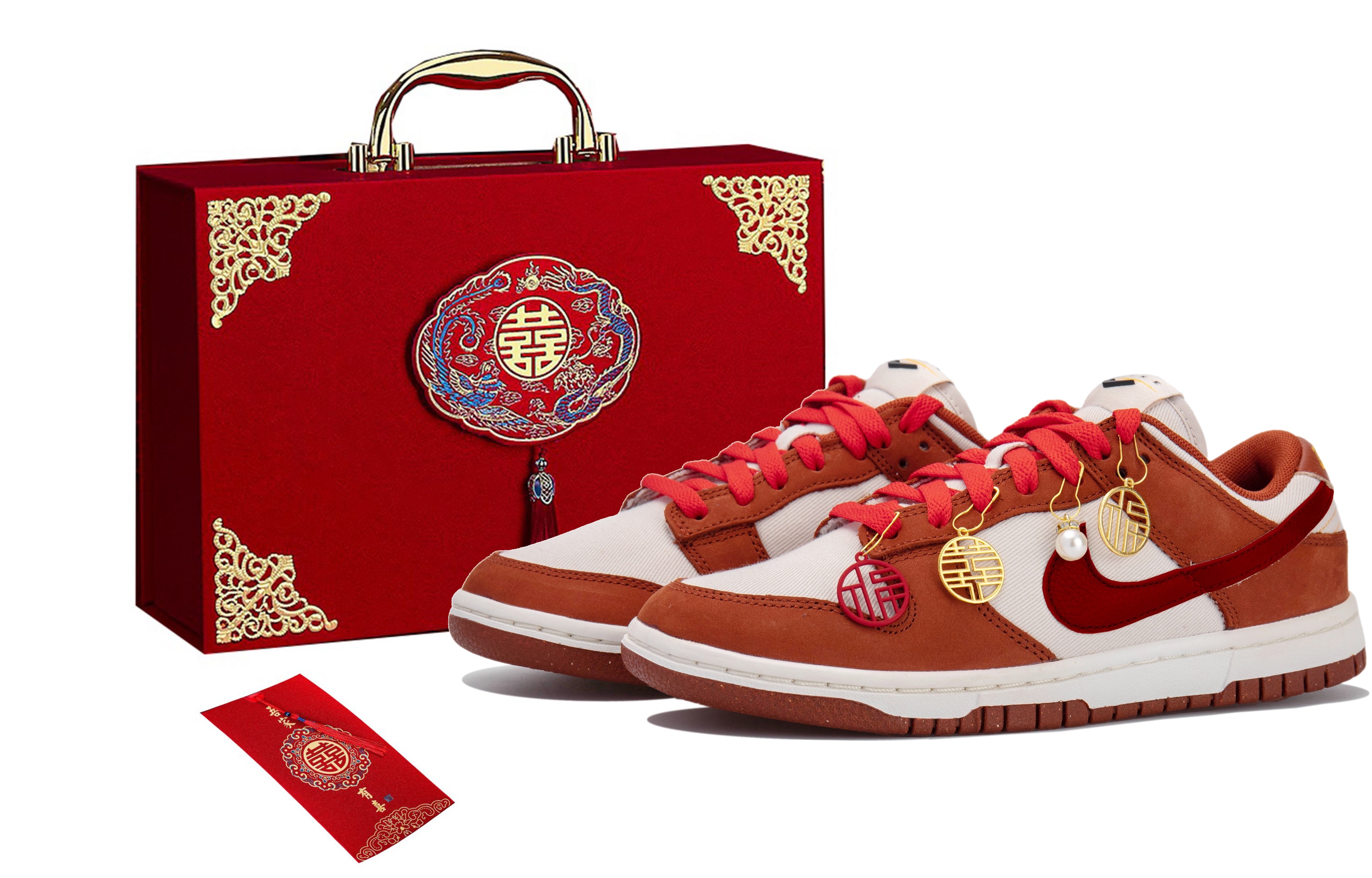 

Женские кроссовки для скейтбординга Nike Dunk, Red