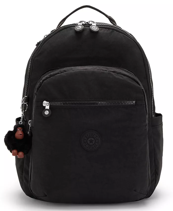 

Средний рюкзак для ноутбука Seoul Kipling, черный