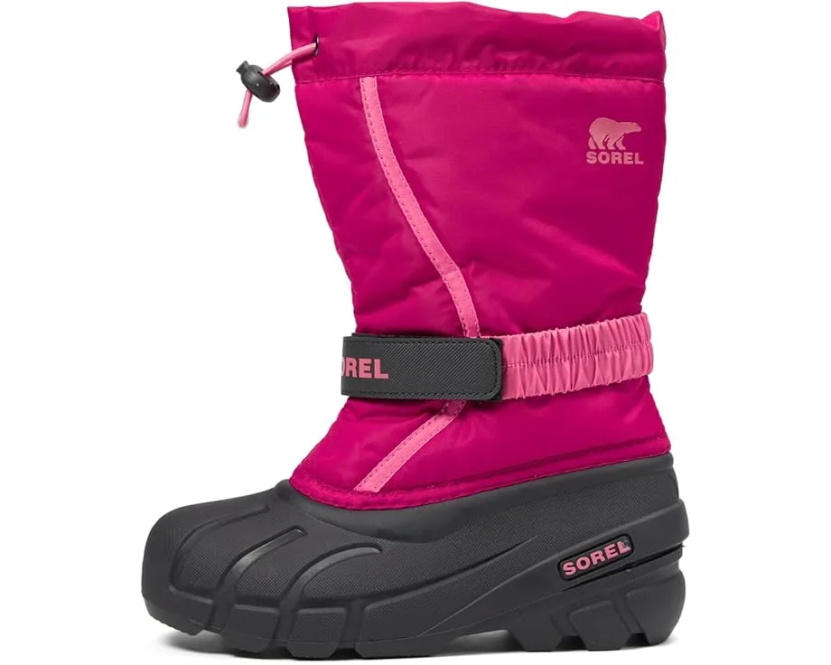 Ботинки SOREL Kids Flurry (Toddler/Little Kid/Big Kid), Deep Blush/Tropic Pink — фото 4