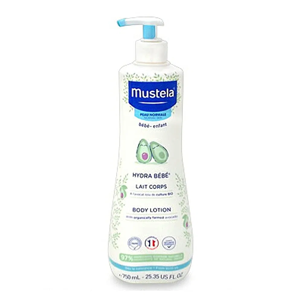 Молочко для тела Hydrabebe от Mustela, 750 мл Mustela