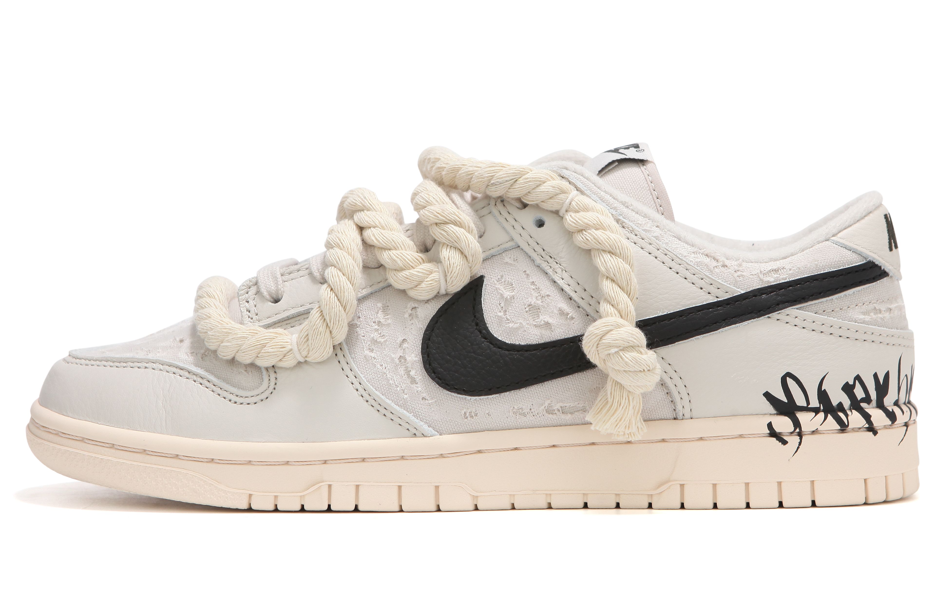 

Кроссовки Nike Dunk Skateboard Shoes Men Low-Top Beige