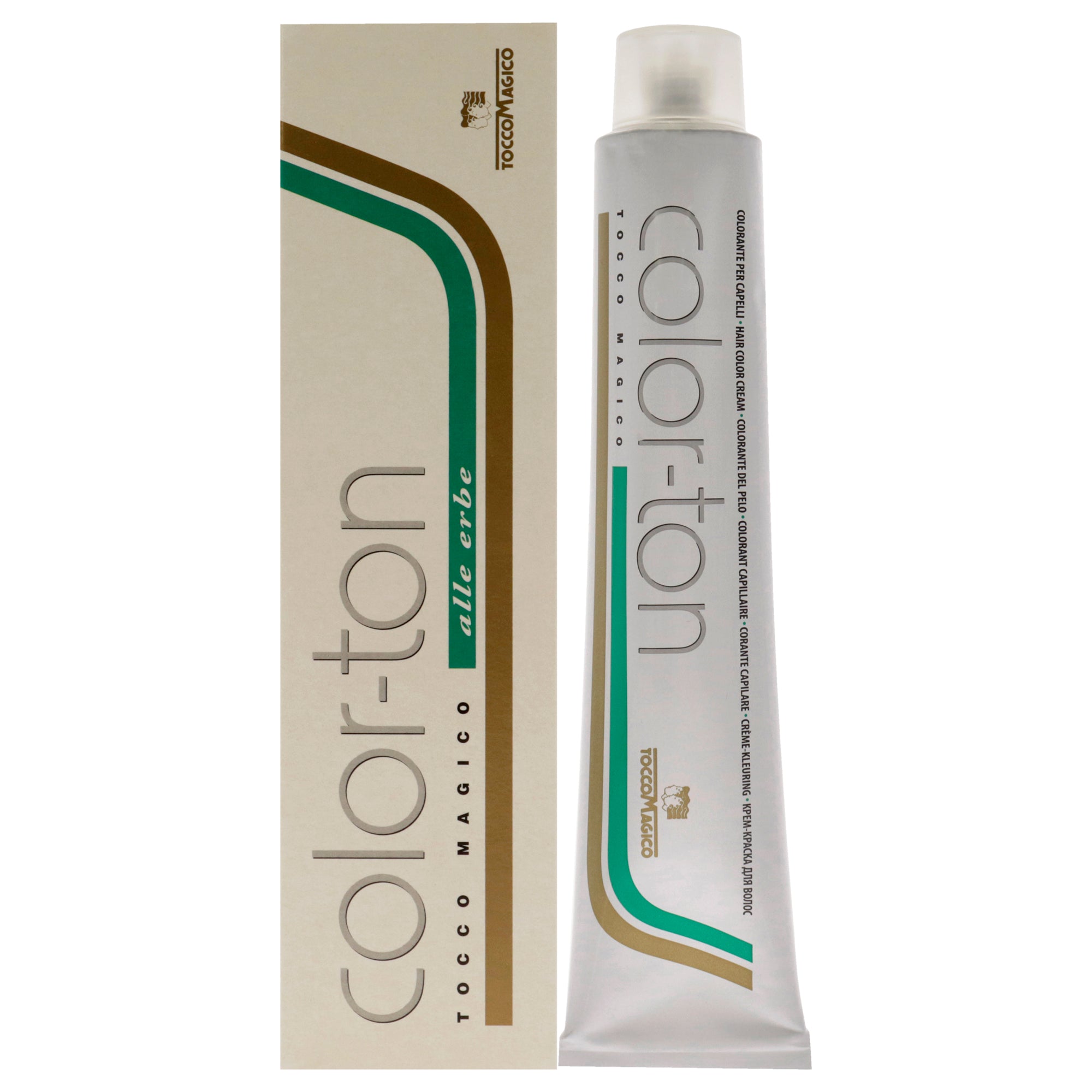 

Стойкая краска для волос Color-Ton - 8P-833 Янтарный от Tocco Magico, подходит для мужчин и женщин - 3,38 унции (99 г), прозрачный