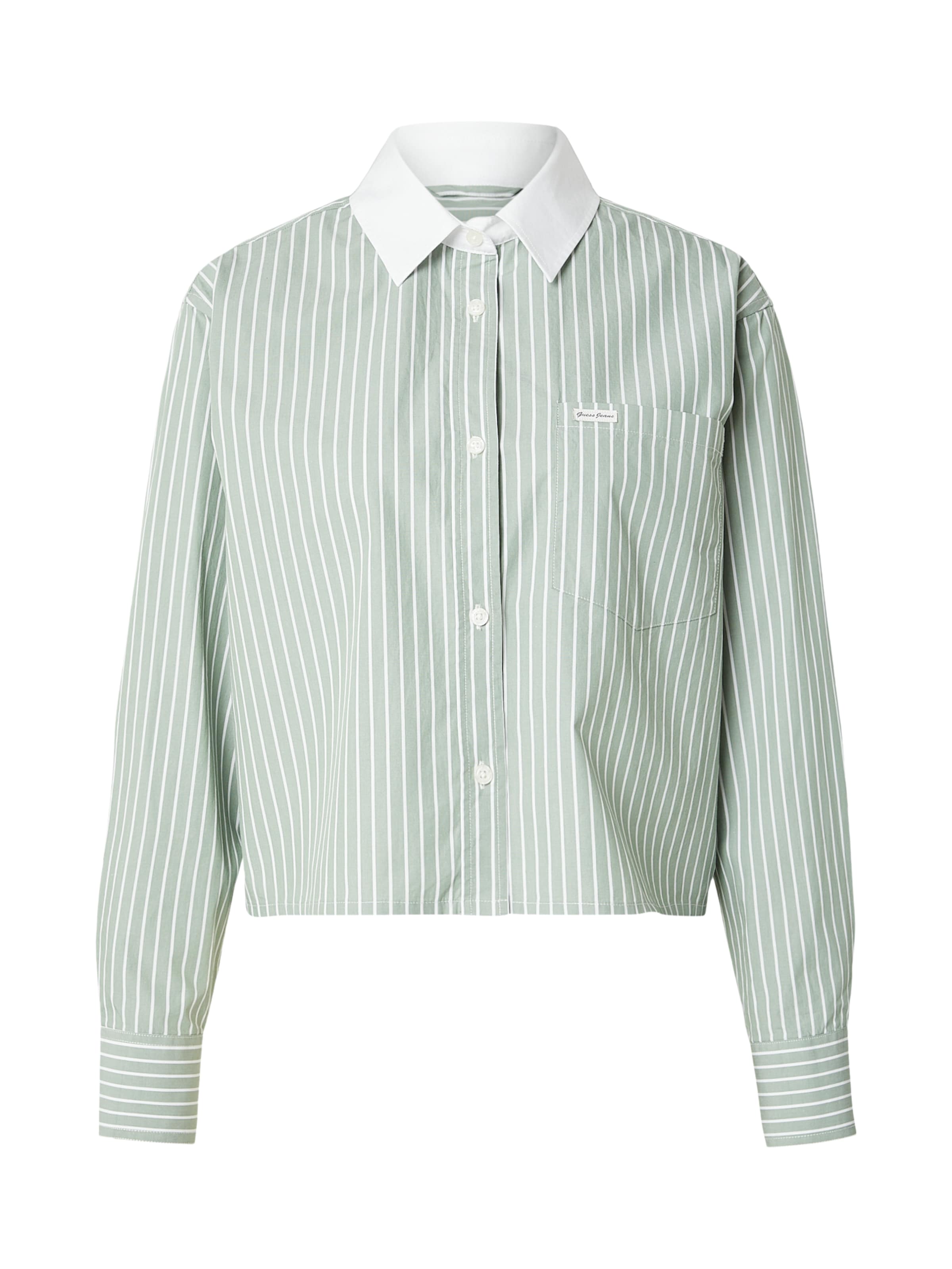 

GUESS JEANS Рубашка в пастельно-зеленом цвете