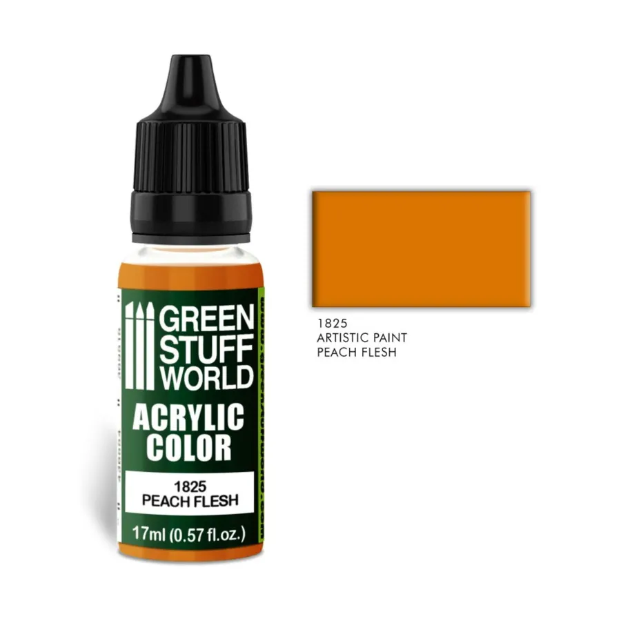

Персиковая мякоть, Paint - Acrylic Color Paint - 17ml (Green Stuff World)