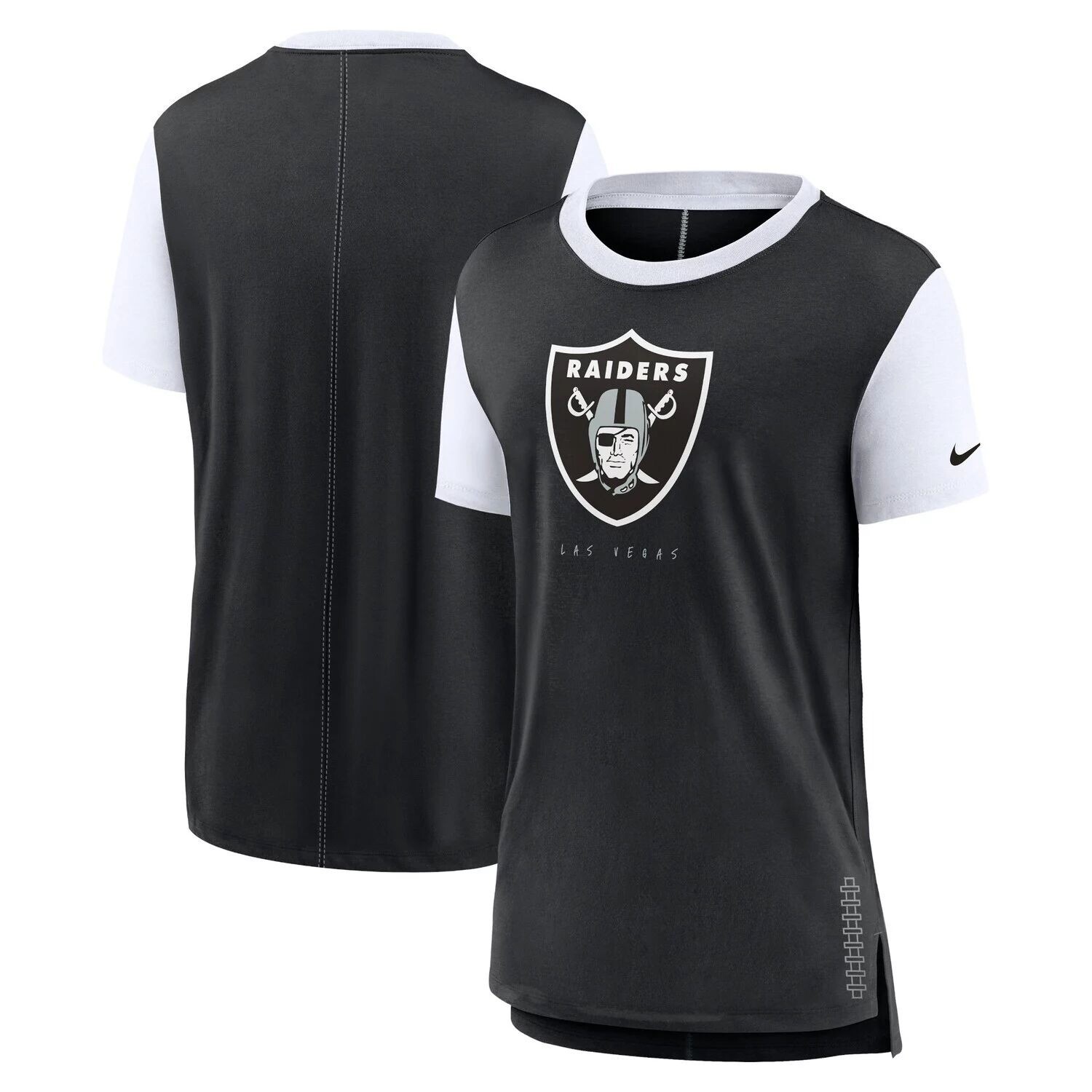

Женская черная футболка Nike Las Vegas Raiders Team Nike, Черный, Женская черная футболка Nike Las Vegas Raiders Team Nike