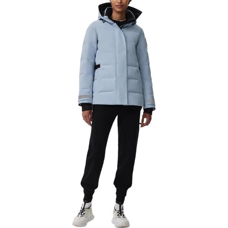 Куртка пуховая Lyndale Series FW24 женская Daybreak Blue Canada Goose — фото 3