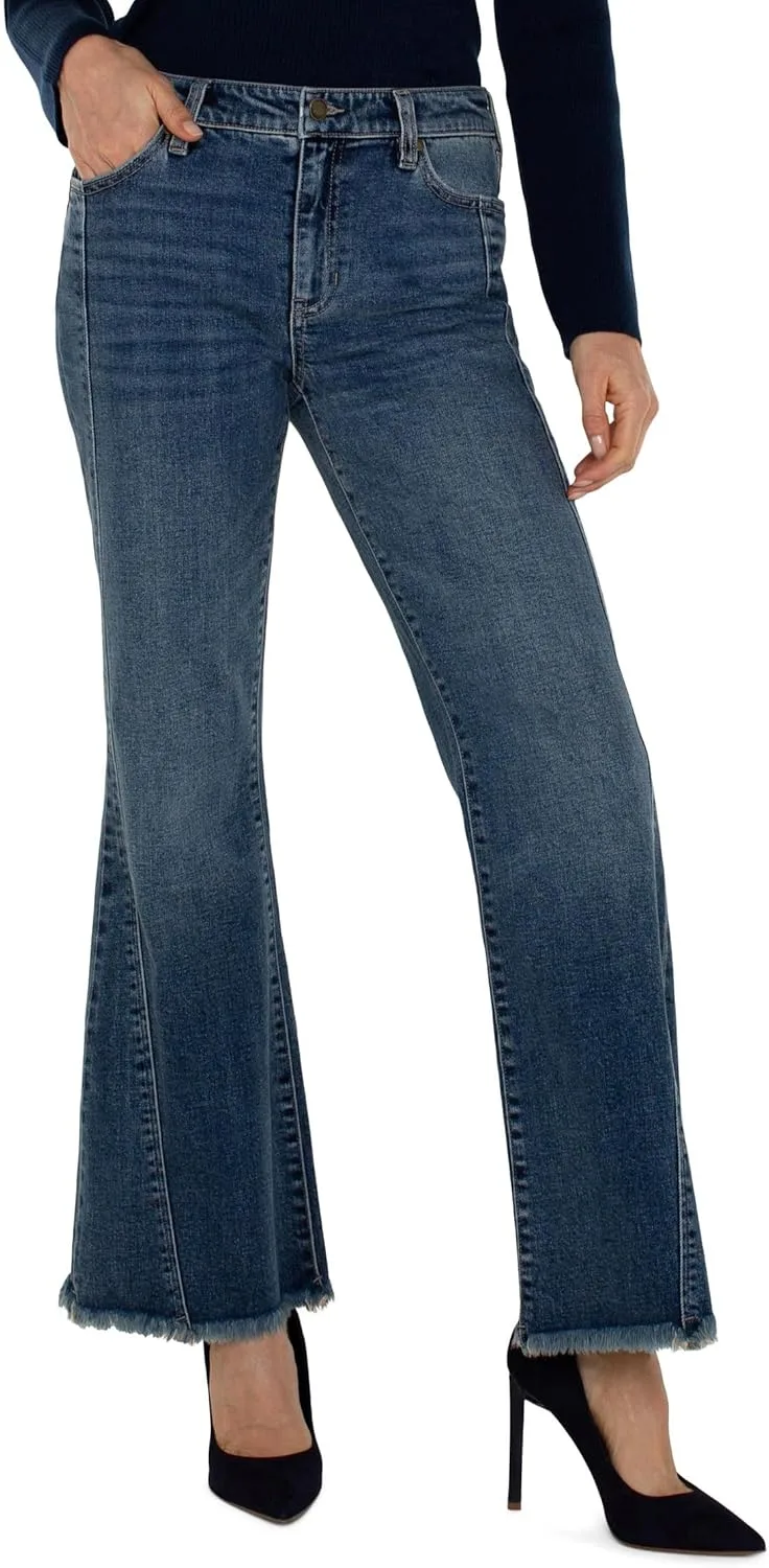 

Женская футболка Liverpool Hannah с передними швами и эффектом потертости