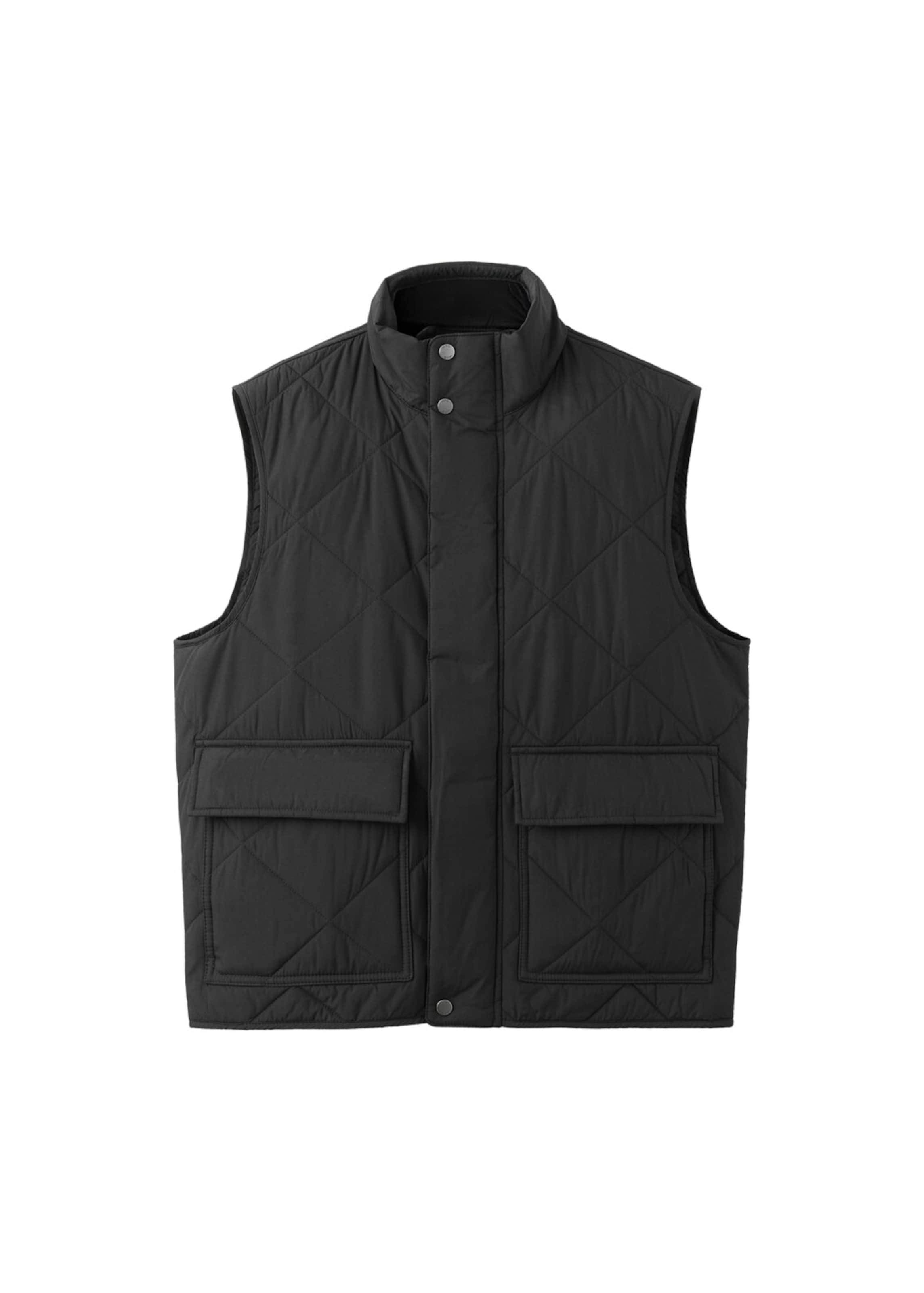 

MANGO MAN Жилет 'Hugo' в черном цвете