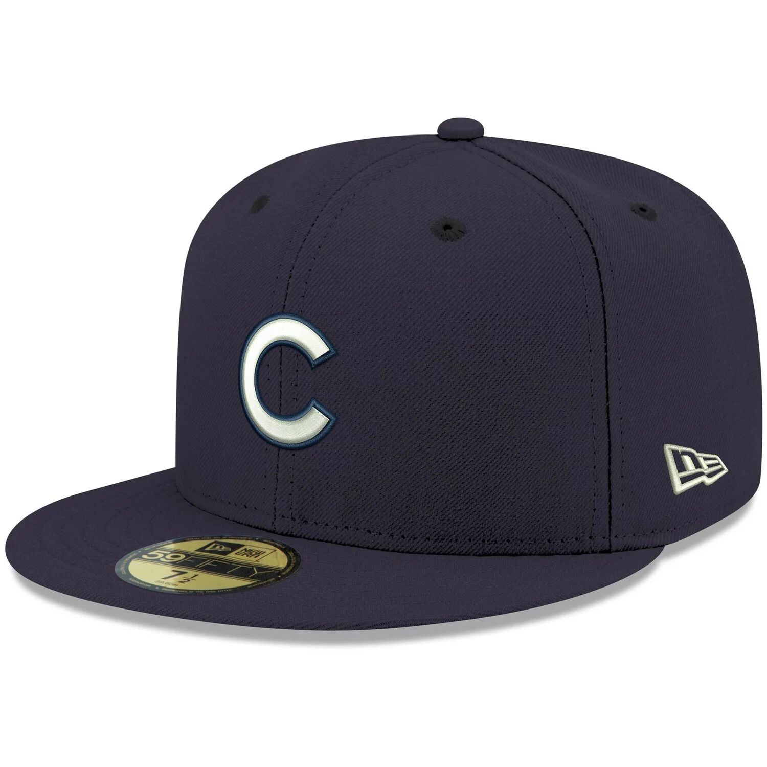 

Мужская темно-синяя кепка с логотипом New Era Chicago Cubs 59FIFTY 59FIFTY