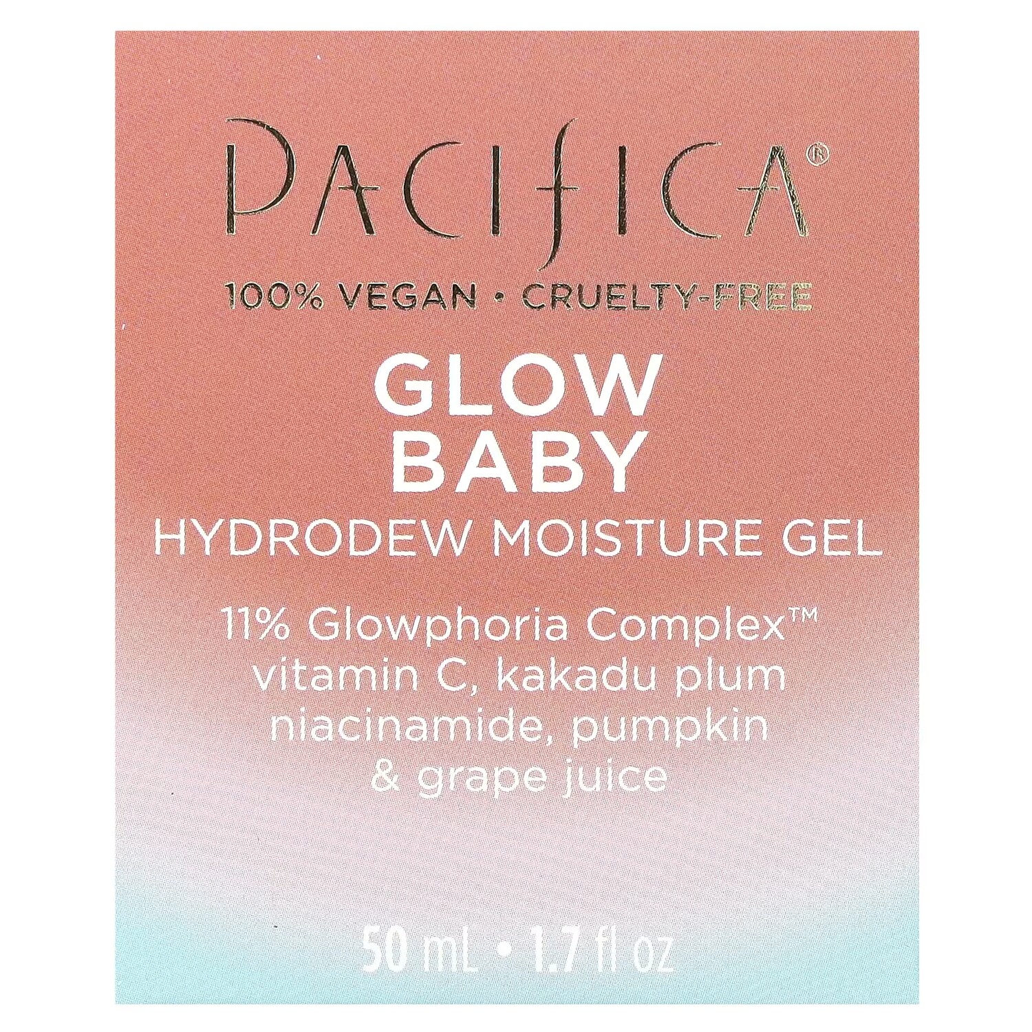 Крем для лица Pacifica — Гель Glow Baby Hydrodew увлажняющий, 50 мл — фото 2
