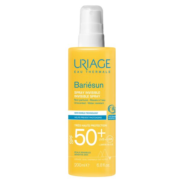 

Солнцезащитный спрей без отдушек spf50+, 200 мл Uriage Bariesun