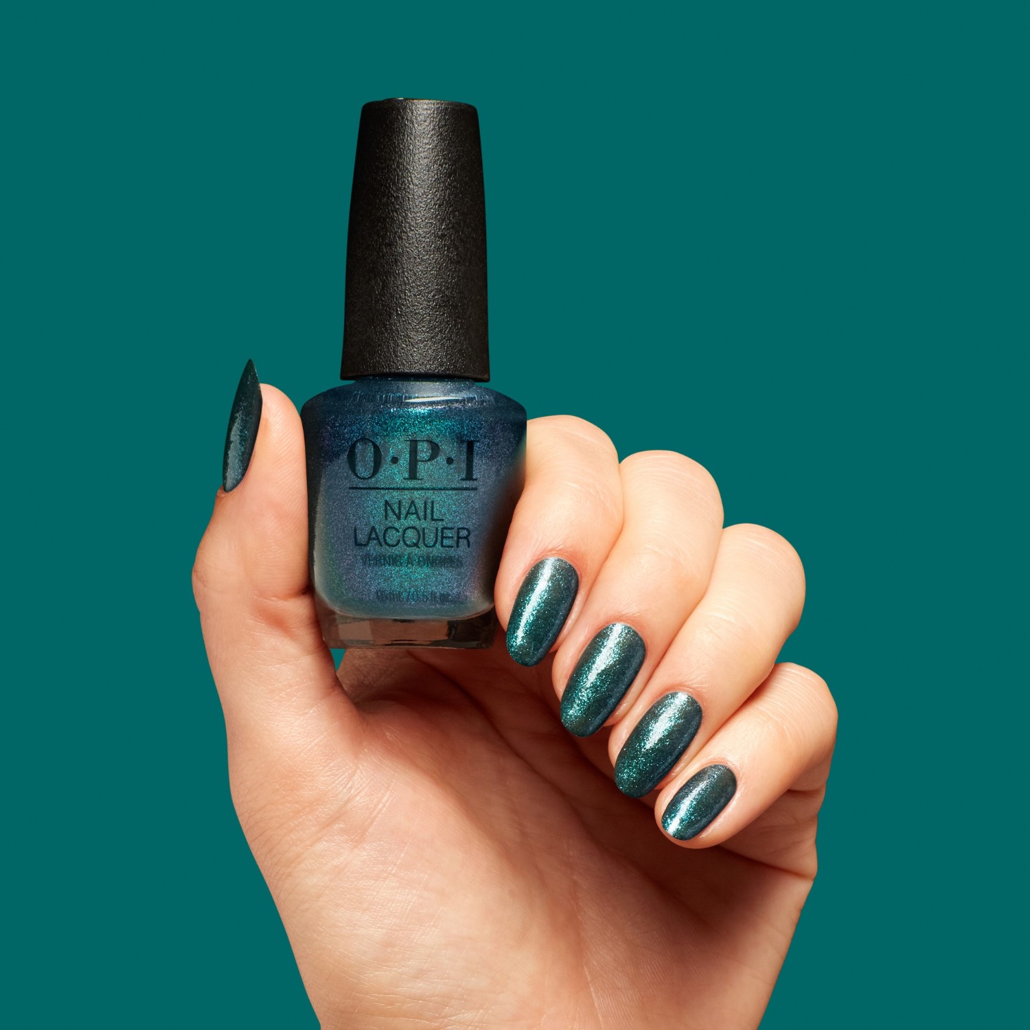 Лак для ногтей nail lacquer holiday 2025 - good enough to treat Opi, hrs10 - yuletide sweetings!, объем 15 мл — фото 3