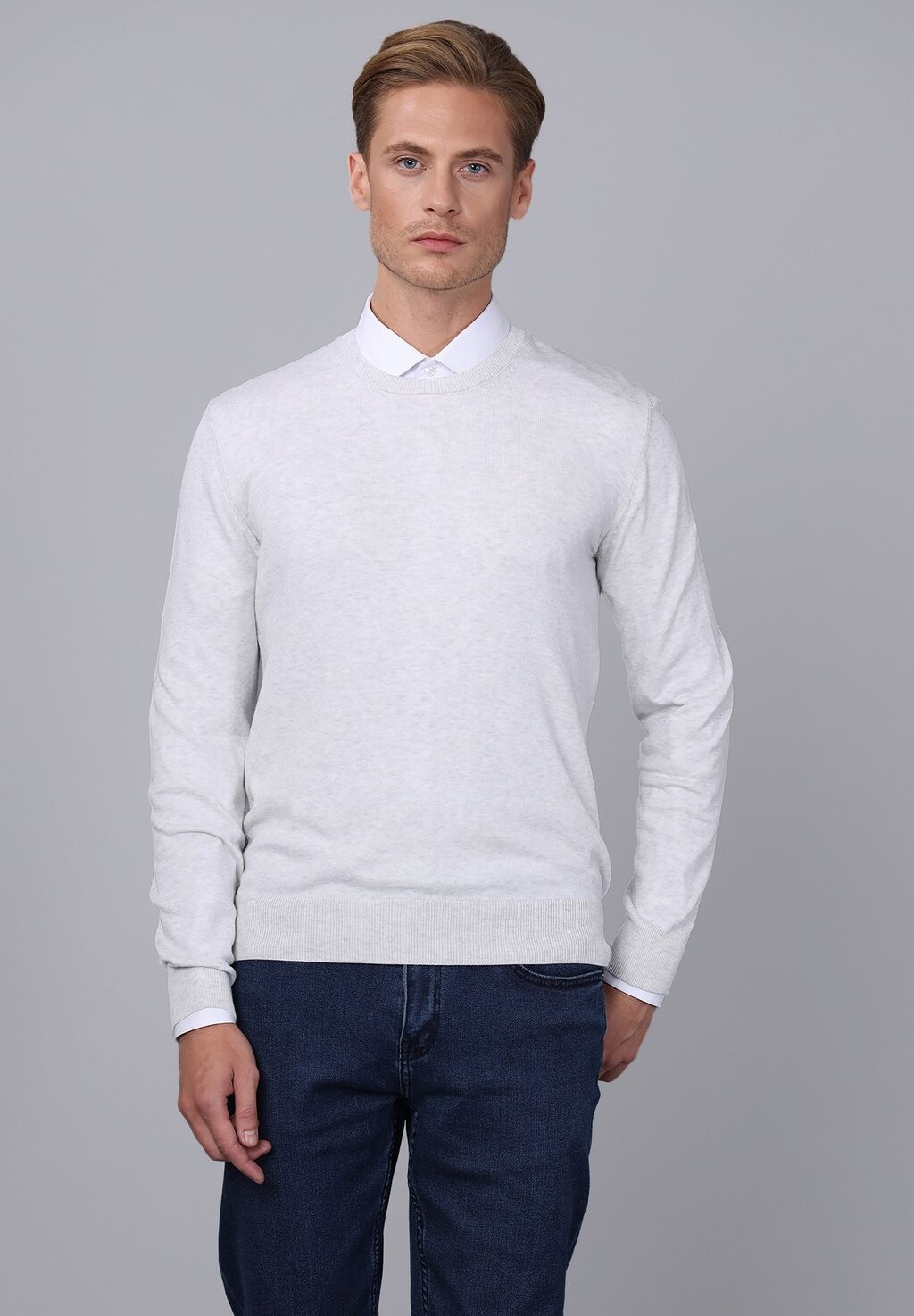 

Джемпер CASUAL Basics and More, кремовый
