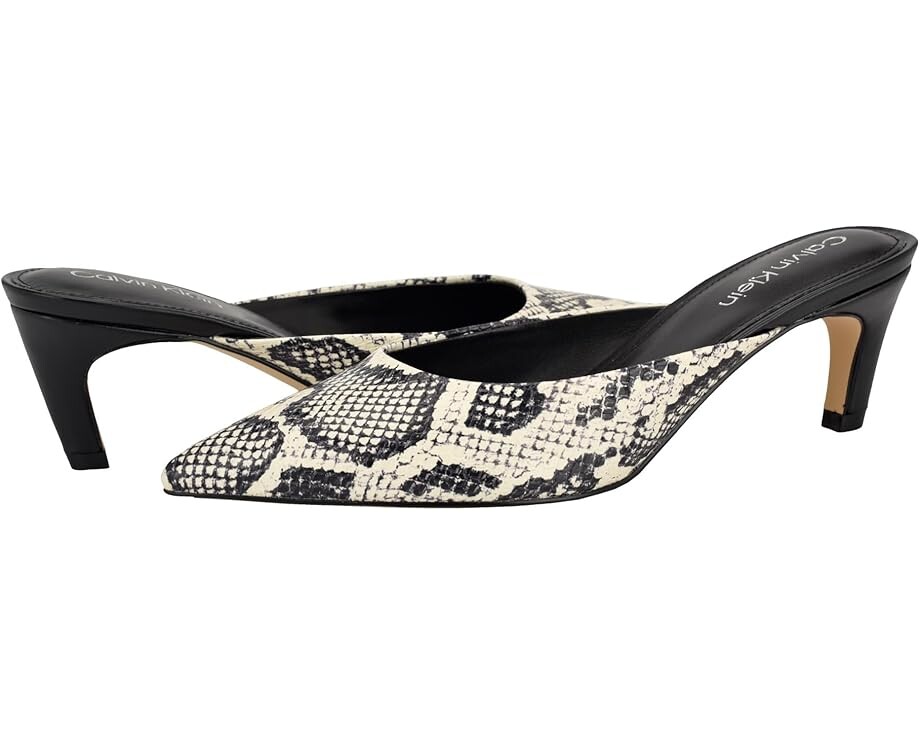 

Туфли Calvin Klein Kalyn, цвет White/Black Snake