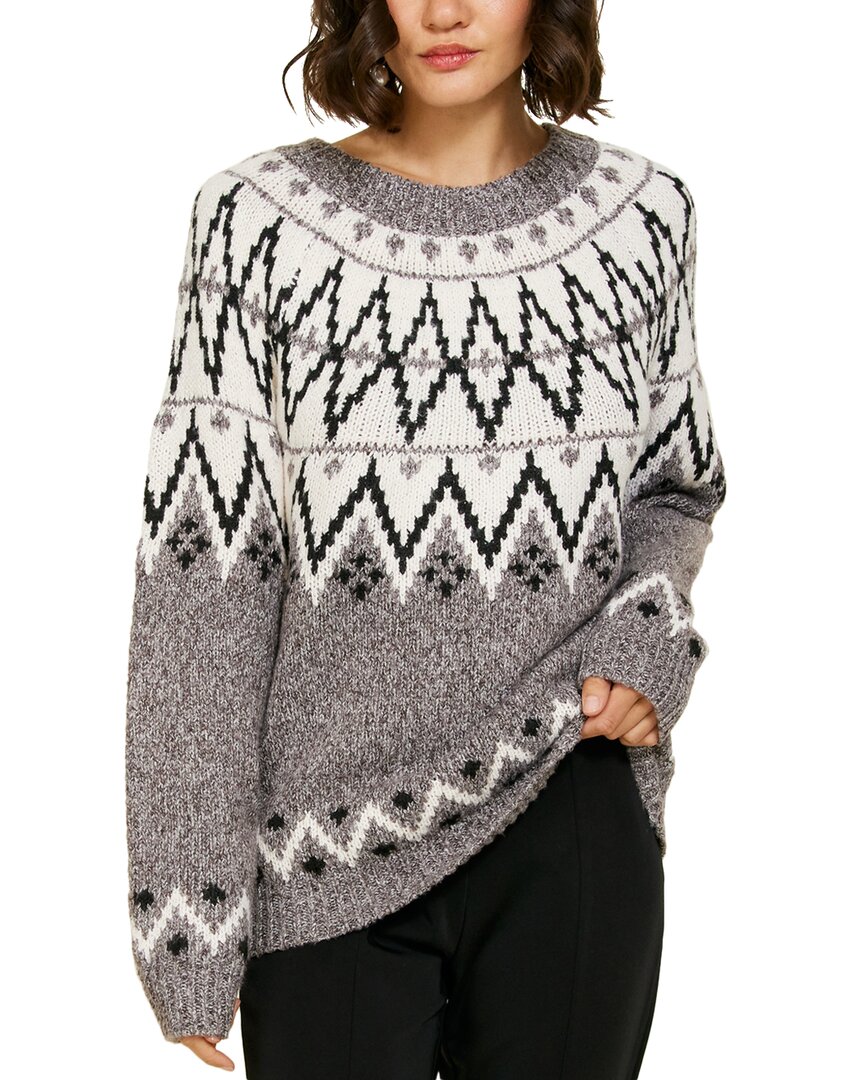 

Платье-свитер Line & Dot Apres Mini, цвет grey multi