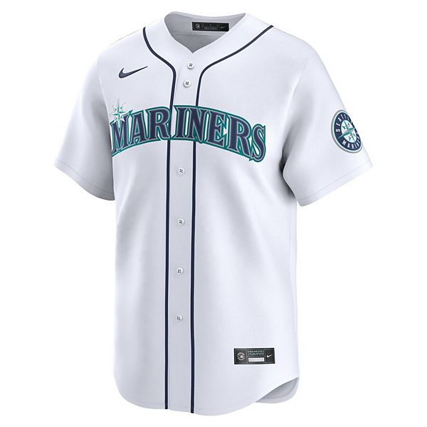 Мужская белая домашняя лимитированная футболка julio rodr _guez seattle mariners Nike — фото 3