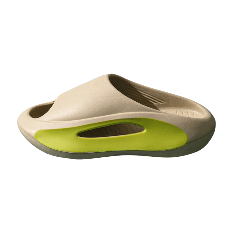 

Тихие нескользящие сандалии-слипоны мужские POATS, хаки