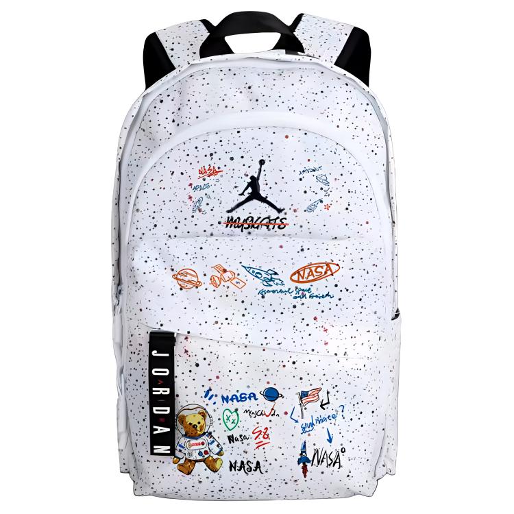 

Jordan Полиэстеровый рюкзак обычный унисекс Baby's Breath, Space Bear