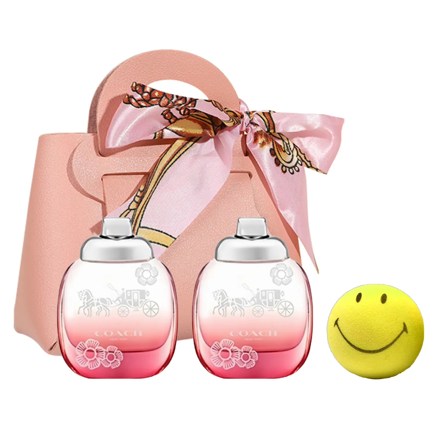 Подарочный набор Coach: парфюмерная вода Coach Floral Blush и Coach Eau de Parfum, 4,5 мл х 2 — фото 2