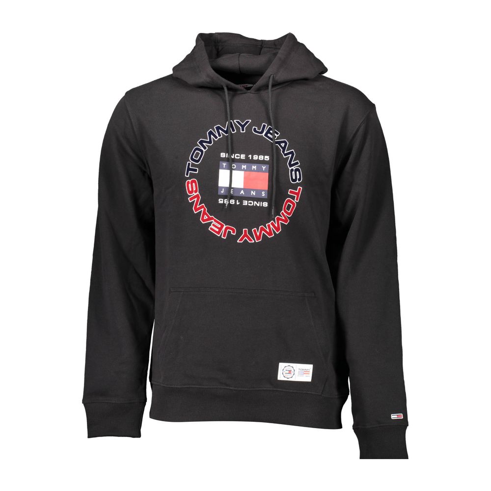 

Черная хлопковая толстовка Tommy Hilfiger, Black