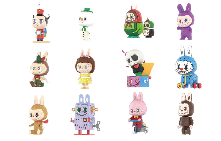 

Фигурка Pop Mart Labubu The Monsters Toy Collection Blind Box Products Single Mystery Box, 8 см, 12 шт